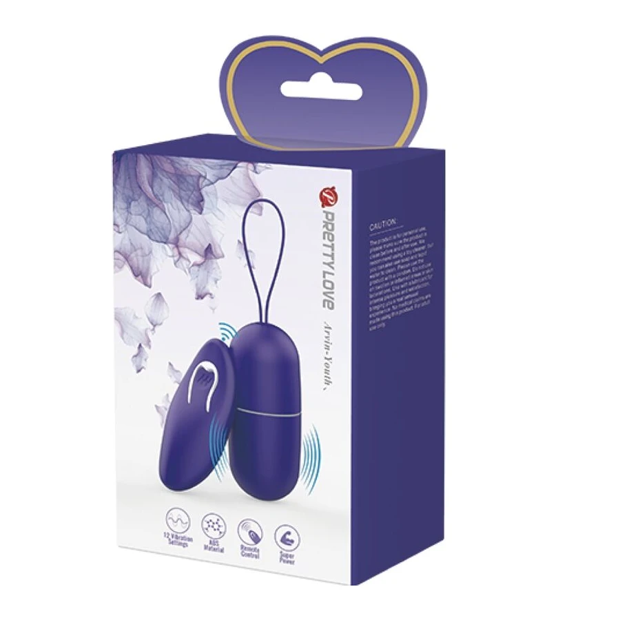 PRETTY LOVE - ARVIN YOUTH VIOLETTOTING UOVO TELECOMANDO VIOLETTO